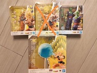 ！平放 三盒！Shf Bandai 龍珠 悟空 悟飯 比克 DB Toys 菲利 配件 (not 野獸神靈 DKO kong模 魔契可動 kamione 唐森口蘑 tonsen arttoys)