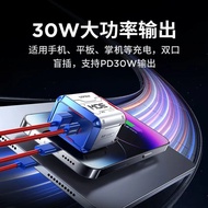 [Pinsheng] 30W Dual Port Gallium Nitride Apple 17promax Charger iPhone16 Fast Charge typ...*30703