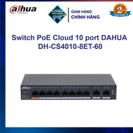 DAHUA DH-CS4010-8ET-60 10 port PoE Cloud Switch