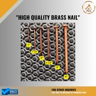 Gansa / Tanso Pako / Brass Nail (High Quality) | 1", 1 1/2", 2", 2 1/2", 3", 4" | ✅Rust Resistant