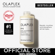 【Olaplex Flagship Store】 OLAPLEX No.4 Bond Maintenance 250 ml. แชมพูและครีมนวด ช่วยบำรุงเส้นผมให้แข็