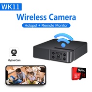 กล้องวงจรปิดขนาดเล็ก 1080p mini cctv Night Vision กล้องเฝ้าระวังความปลอดภัยภายในบ้านแบบไร้สาย180 °