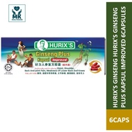 HURIX'S GINSENG HURIX'S GINSENG PLUS KAPSUL IMPROVED 6CAPSULES