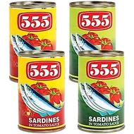 555 SARDINES WITH TOMATO SAUCE