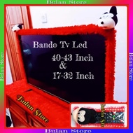 Bando Tv LCD Uk 40 42 43 Inch Dan 17 24 32 Inch Bando Tv Led Terbaru Dan Taplak Meja Tv Dan Sarung Remote