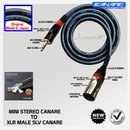 HP made in japan - Audio cable sound cable/ Besthp Mini Stereo 3.5 mm CN to XLR Male CN SLV - JUAN A