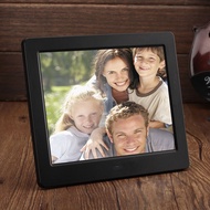 Sprcsg 8 Inch HD Wide Screen High Resolution Digital Photo Picture Frame Alarm Clock MP3 MP4 Movie P
