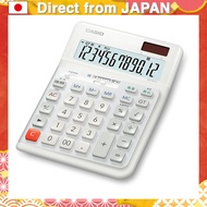 Casio Ergonomic Calculator for Left-Handed Users 12-Digit Desk Type with Date & Time Calculation Fun