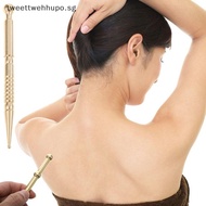 TWE 1Pc Pure Brass Facial Massage Pen Eye Trigger Point Massage Pen Reflex Therapy Stimulator Acupoi