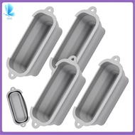 4 Pcs Grease Cup Liners Compatible for 17In 22In 28In 30In Griddle Reusable Silicone Grill Grease Ca