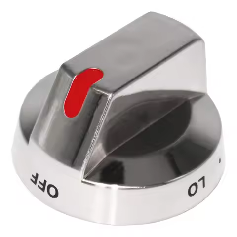 1Pc High Strength Steel Stove Knobs Replacement for DG64-00473A SAM-Sung Gas Range Oven