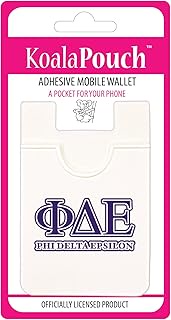 Phi Delta Epsilon - Koala Pouch - Adhesive Cell Phone Wallet
