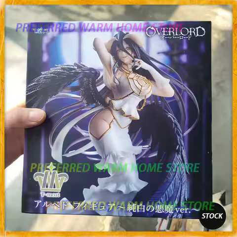 In Stock TAITO T-most OVERLORD Albedo Pure White Devil ver. Model Toys 29cm Beautiful girl Model Sta