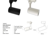Track Light GU10 Holder Casing Only DWH-T08-GU10 (BOLB NOT INCLUDED)