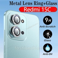 For Redmi15C 2025 9H HD Metal Camera Lens For Redmi 15 C 15C 1 5 Redmi15 C Redmi15C 4G 5G Aluminium 