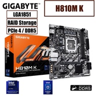 Gigabyte H810M K DDR5 LGA1851 Mainboard - Core Ultra (Series 2) Ready