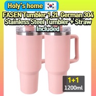 FASEN Tumbler 1.2L German 304 Stainless Steel Tumbler + Straw Included