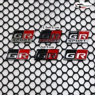 Metal Logo GR SPORT For TOYOTA FORTUNER REVO CAMRY YARIS CROSS COROLLA