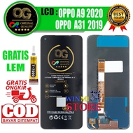 LCD TOUCHSCREEN OPPO A9 2020 LCD/ OPPO A31 2019 OG SUPER PREMIUM FREE LCD GLUE