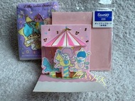 2001年 賀卡 立體卡 Sanrio little twin stars twins star Kiki Lala