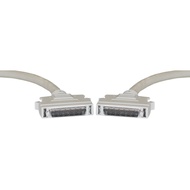 CableWholesale SCSI II cable, Half Pitch DB50 Male to Male, HPDB50(M/M), 25 Twisted Pairs, 28AWG, DB