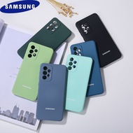 For Samsung Galaxy A52 A72 Case A22 A32 a32 a22 4G 5G A12 Cover Liquid Silicone Shockproof Bumper TPU Back Protective Phone Case