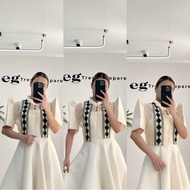 EG TRENDS APPAREL | MODERN FILIPINIANA TOP | PINYA ORGANZA | S - XL | Request size