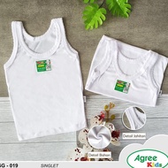 Quality CONTENTS 3 Pcs Singlets for 19 year old children Undershirts Agree SF 19
