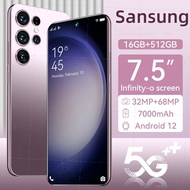 Telefon bimbit Samsung R9 256GB 512GB 7000mAh 5G telefon pintar 4G Telefon Android jualan panas pelepasan gudang