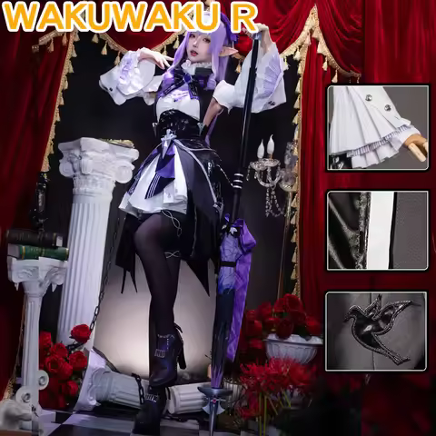 Vivian Banshee Cosplay Costume Game Zenless Zone Zero S-2XL WakuWaku-R ZZZ Women Dress VVA Cosplay P