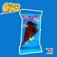 Gizo Pop Cone Wafer Chocolate Ice Cream Shape 15 Grams