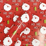 RL DEPARTMENT STORE - 5張-聖誕禮物包裝 派對禮物禮品盒大張紙 節日裝飾背景包裝紙50*70cm