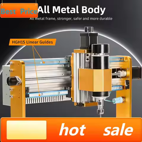 hot-selling3018 Pro Ultra CNC Machine 500W All-Metal CNC Router Machine, Upgraded 3 Axis Engraver Ma