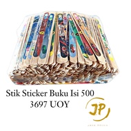 Mainan Anak Stik Stiker Buku Isi 500