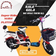 Sepeda listrik mars platinum selis super rider