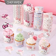 [CHEFMADE] 100Pcs Cupcake Liner Set Baking Tools Paper Cup Muffin Cupcake Liner Wrapper