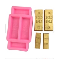 9999 Gold Silicone Mold.