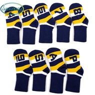 S3Golf Iron CoversGolf Iron Head Covers Knitted Golf Iron Covers Set for OversizedStandard Size Golf