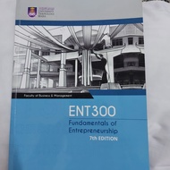 [PRELOVED] ENT300 Fundamental of Entrepreneurship UiTM