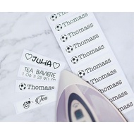 Iron on Clothing Labels Nursing home labels Daycare labels Kids name stickers Name labels Preschool iron on name label
