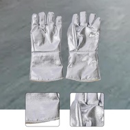 [szluzhen3gv] Aluminium Foil Gloves Portable 2XL for Mills Workplace Aluminum Plants