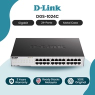 D-Link DGS-1024C 24-Port Gigabit Unmanaged Switch / D-Link DGS-1016C Gigabit Unmanaged Switch /  DGS