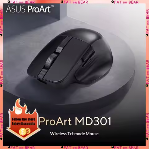 ASUS ProArt MD301 Wireless Bluetooth Ergonomic Mouse Plug in Micro Chamber Customized Touch