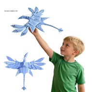 surpriseprice| Dinosaur Replica Dinosaur Model 3d Printed Flexible Wing Pterosaur Flying Dragon Toy 