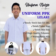 Uniform PPK Lelaki Baju PPK Pembantu Perawatan Kesihatan KKM by Nick Active