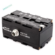 DC Dummy Battery Power Adapter Wide Compatible for Circuit NP F970 Dummy Battery Flexible Output for