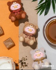 Lulu 豬罐頭豬LuLu 泰迪MINI 限定吊卡奶茶風味季