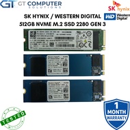 512GB NVMe SSD M.2 2280 SK hynix Western Digital PCIe Gen3 Laptop Desktop SSD Tested