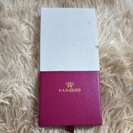 Habib Jewels Gold Bar Box