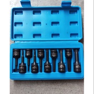 ชุดบล๊อกเดือยโผล่หัวแฉก. SMART 10 pcs 1/2" ลูกลม CR-MO